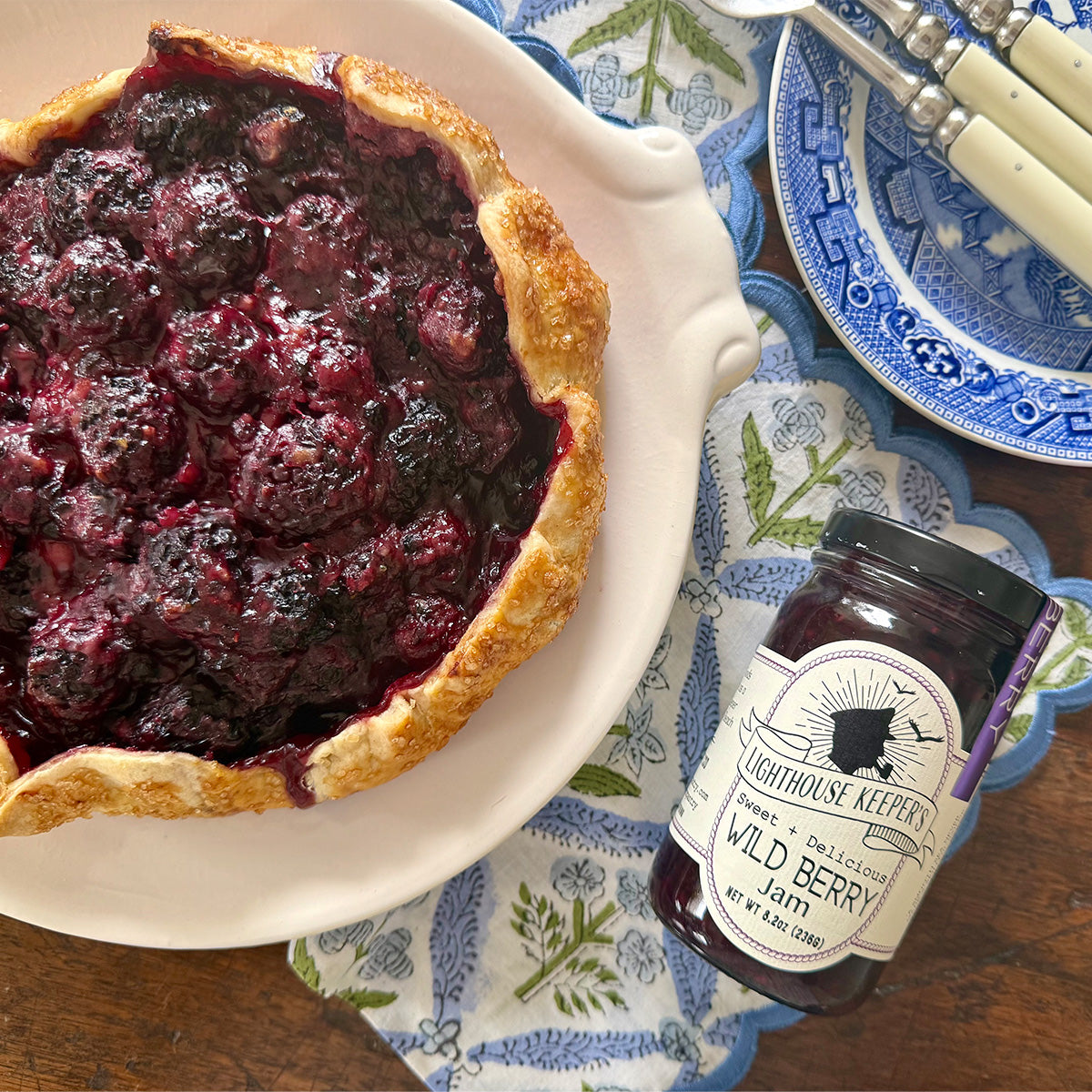 Sweet & Delicious Wild Berry Jam – Lighthouse Keeper's Pantry