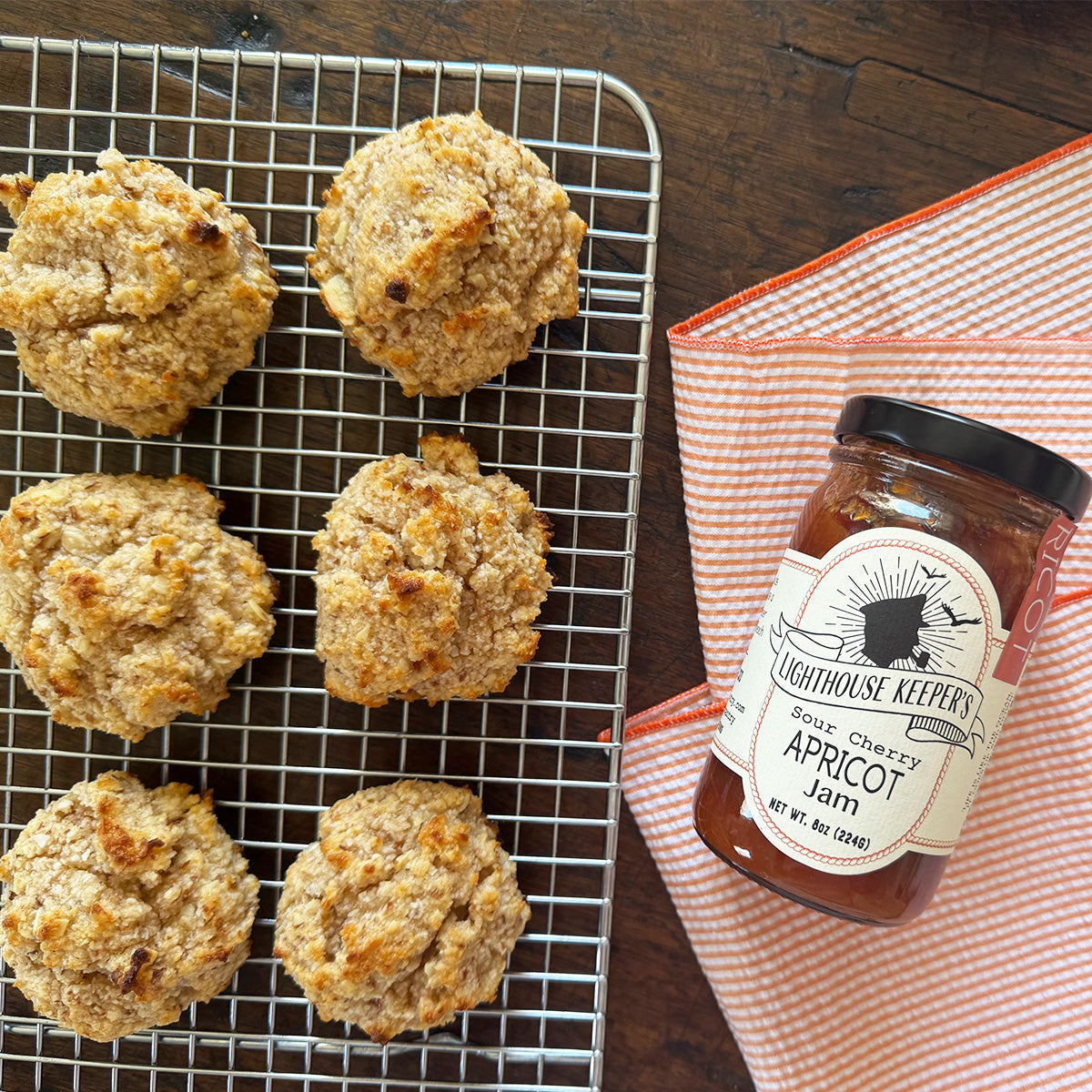 Sour Cherry Apricot Jam – Lighthouse Keeper's Pantry