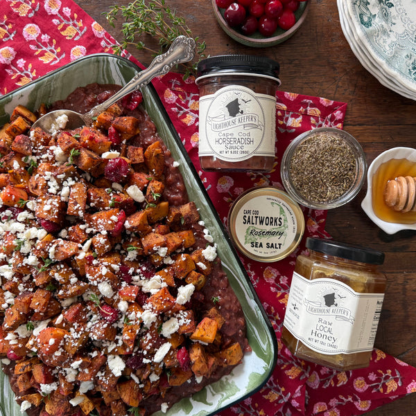 Roasted Sweet Potatoes & Cranberries