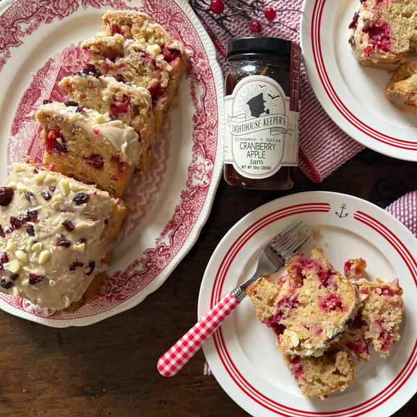 Cranberry Eggnog Bread