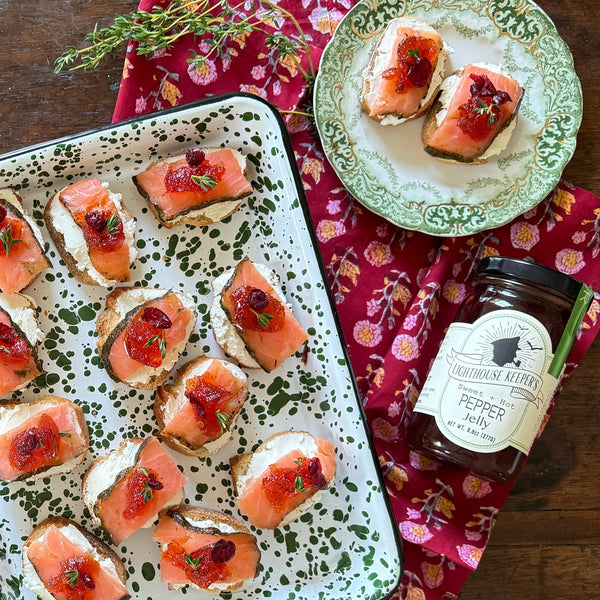 Smoked Salmon Crostini’s