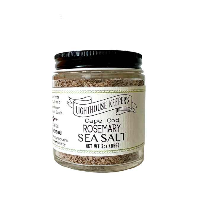 Cape Cod Salt Cape Cod Rosemary Sea Salt – Lighthouse Keeper's Pantry